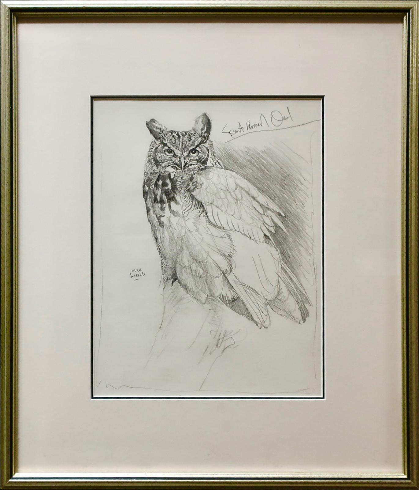 Glen Loates (1945) - Great Horned Owl