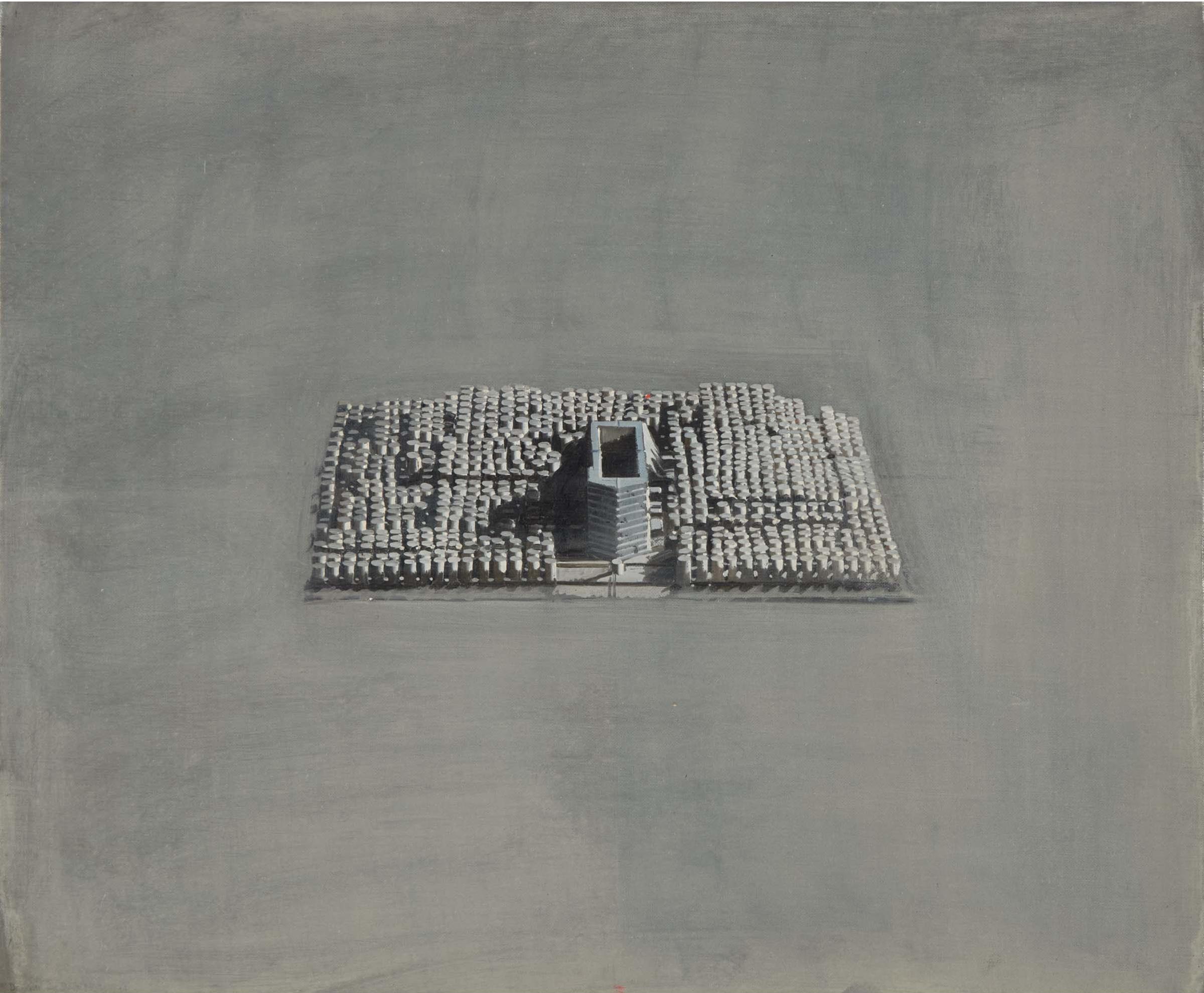 Horia Damian - Structure, Ca. 1980