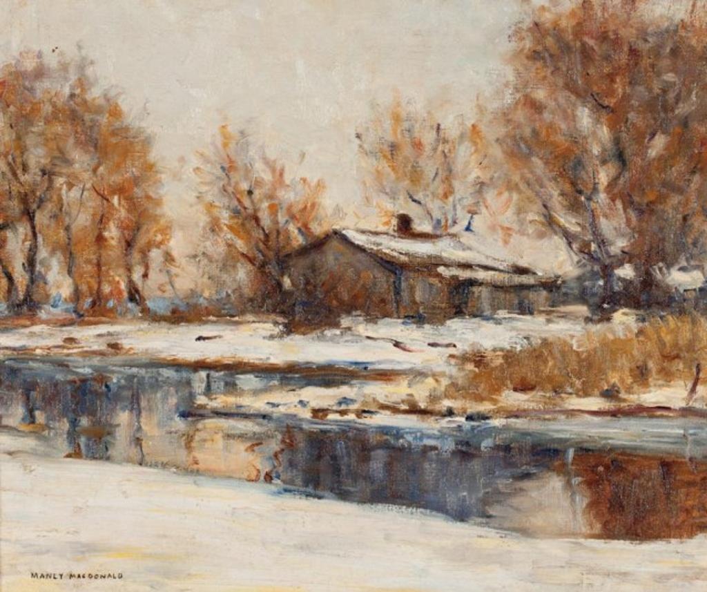 Manly Edward MacDonald (1889-1971) - River in Winter