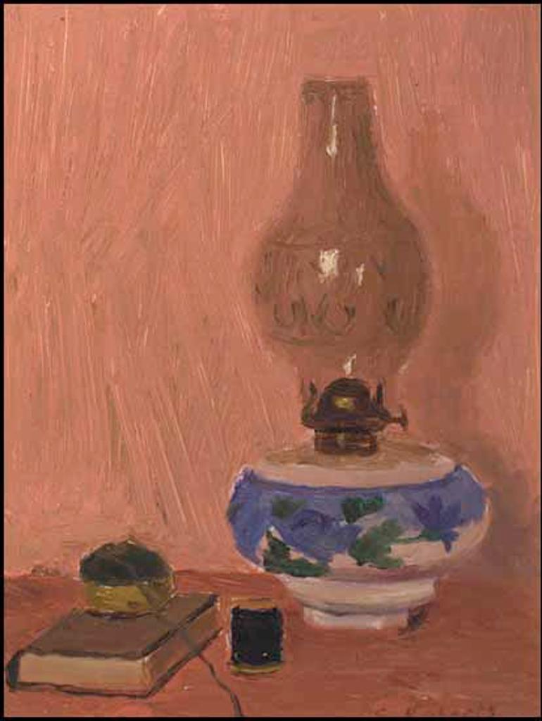 William Goodridge Roberts (1921-2001) - Untitled ~ Still Life with Oil Lamp
