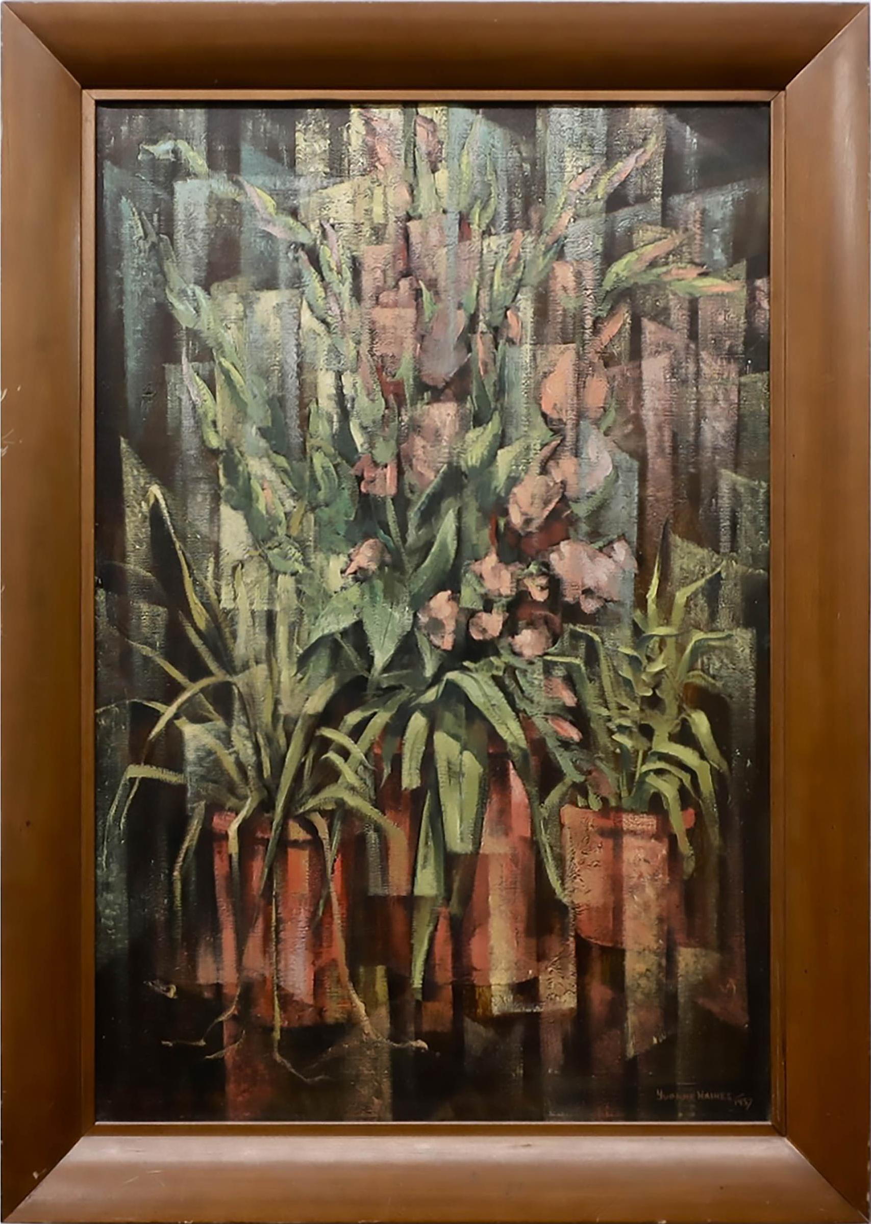 Yvonne Haines - Untitled (Potted Plants)
