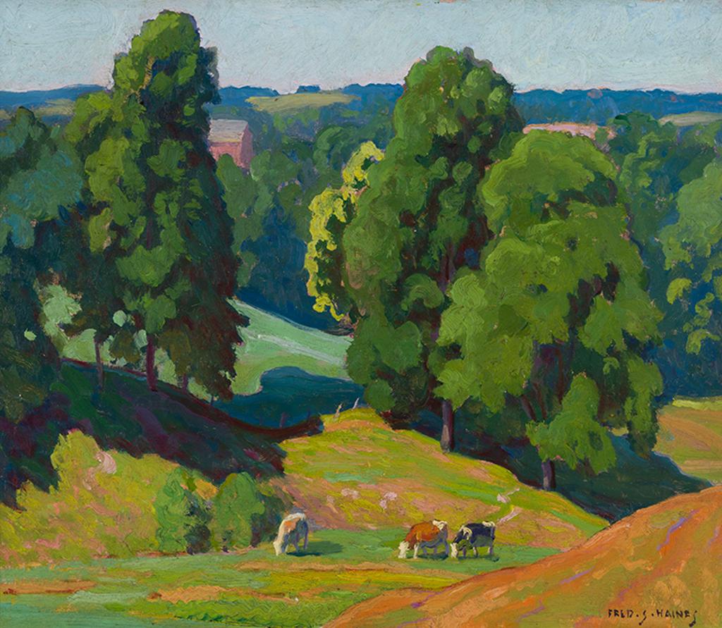 Frederick Stanley Haines (1879-1960) - Midsummer - The Hills of St. John