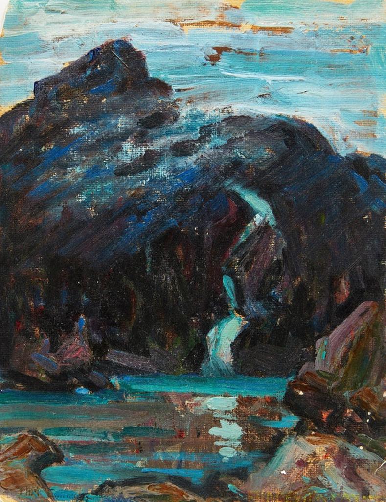 Florence Helena Mcgillivray (1864-1938) - Mountain Study; Victoria Park