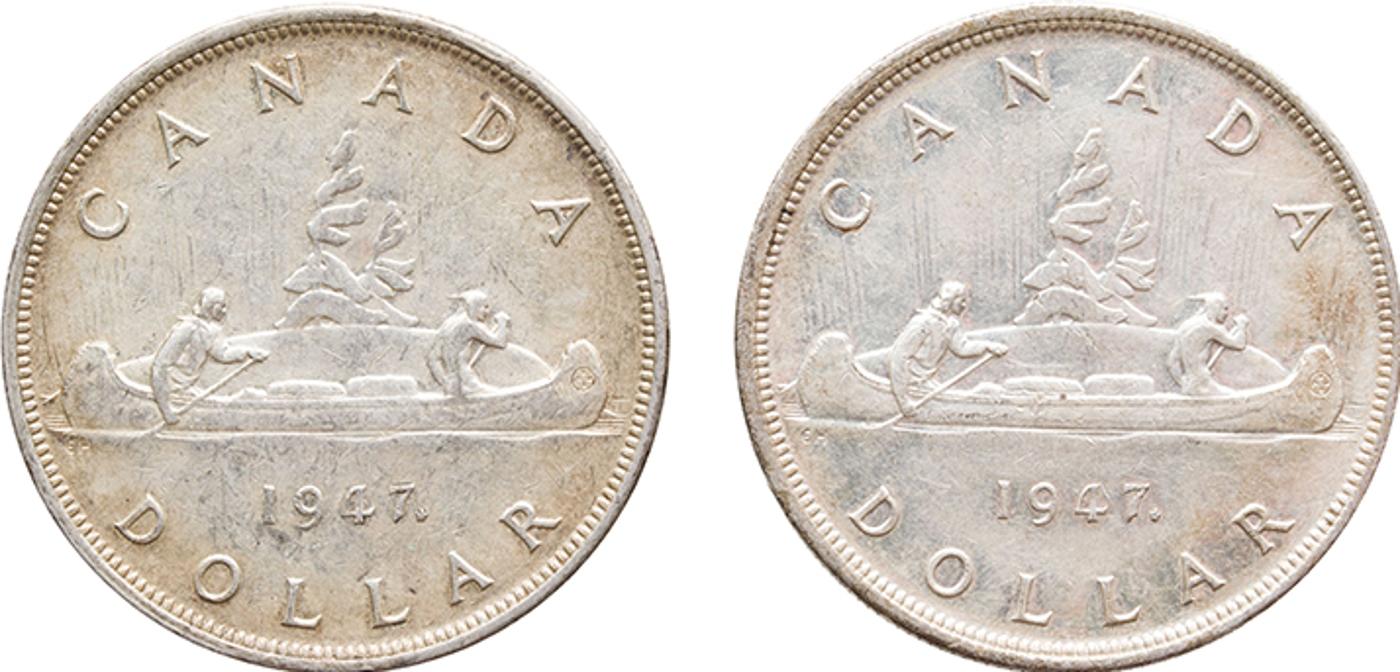 Canada - Two George VI Dollars 1947 ML 