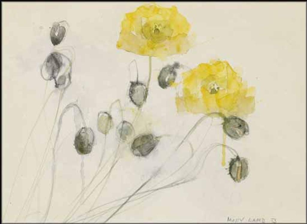 Molly Joan Lamb Bobak (1922-2014) - Poppies