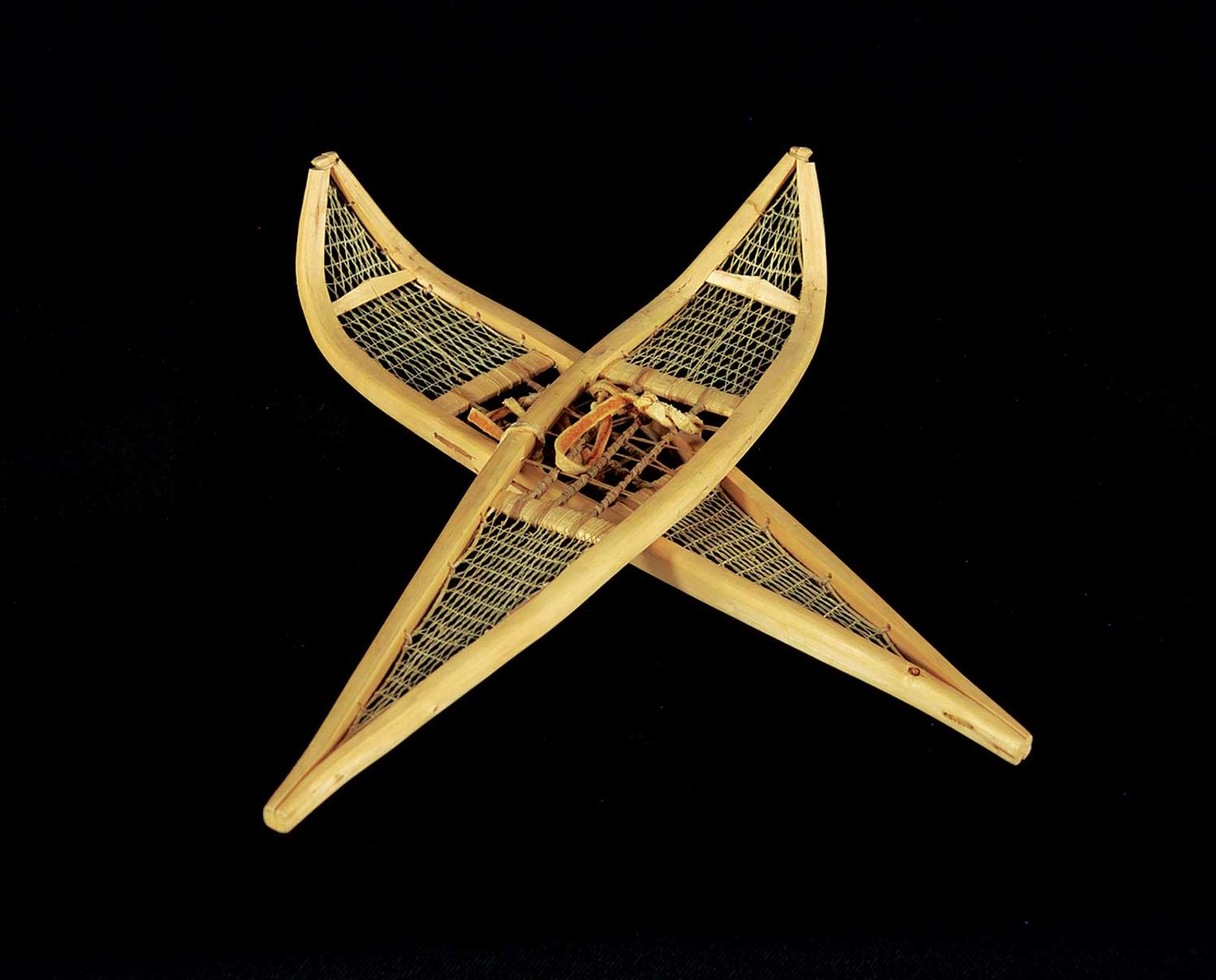 First Nations Basket School - Miniature Snowshoes