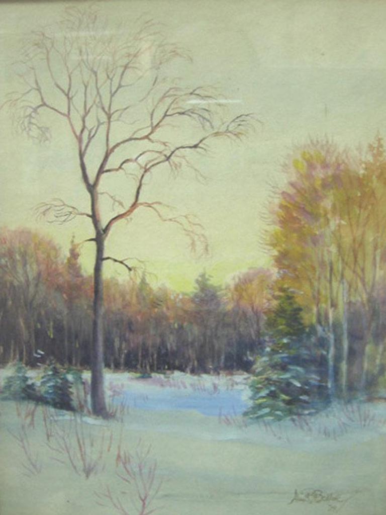 Alan Brookman Beddoe (1893-1975) - Winter Scene