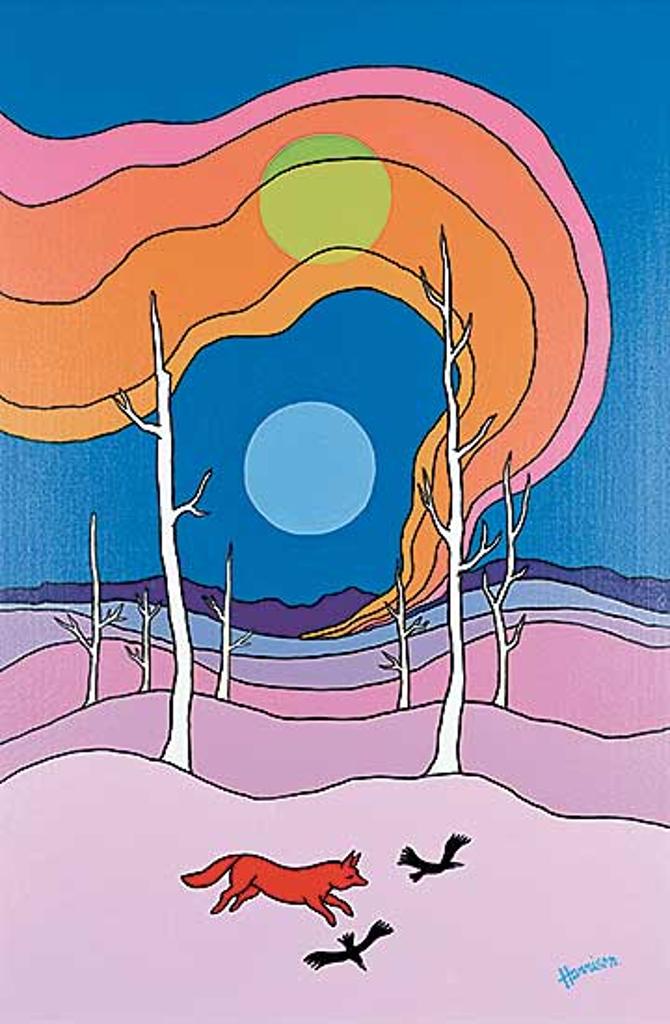 Ted Harrison (1926-2015) - Dying Forest