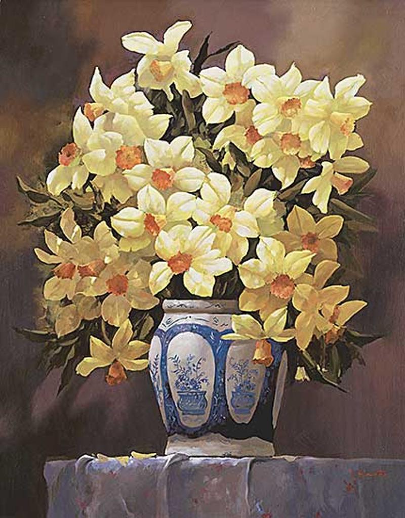 Victor Santos (1934-2003) - Daffodils