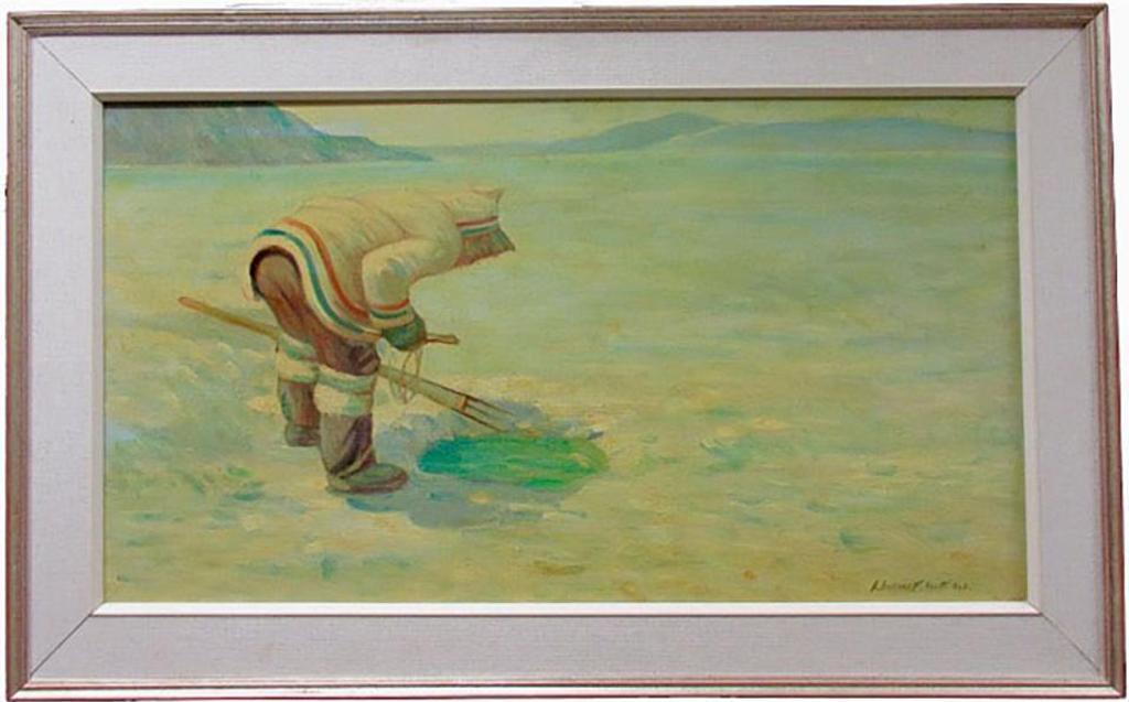 Adam Sherriff Scott (1887-1980) - Untitled (Inuit Fishing)