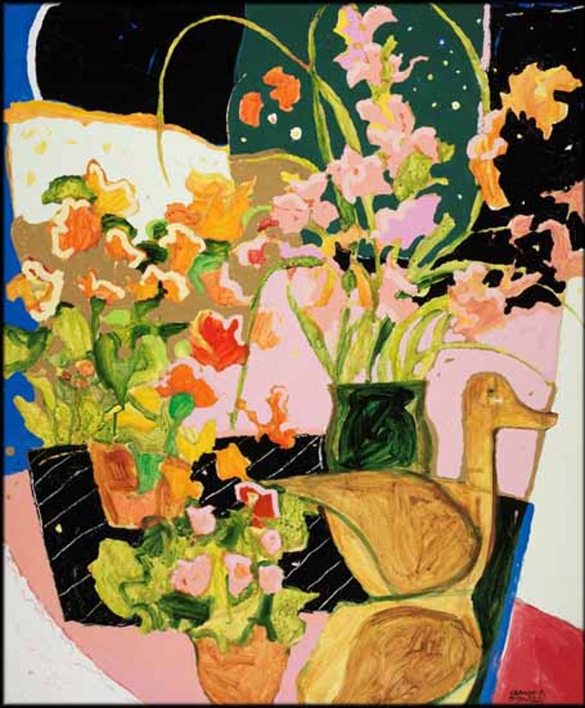 Claude Alphonse Simard (1956-2014) - Decor with Flowers