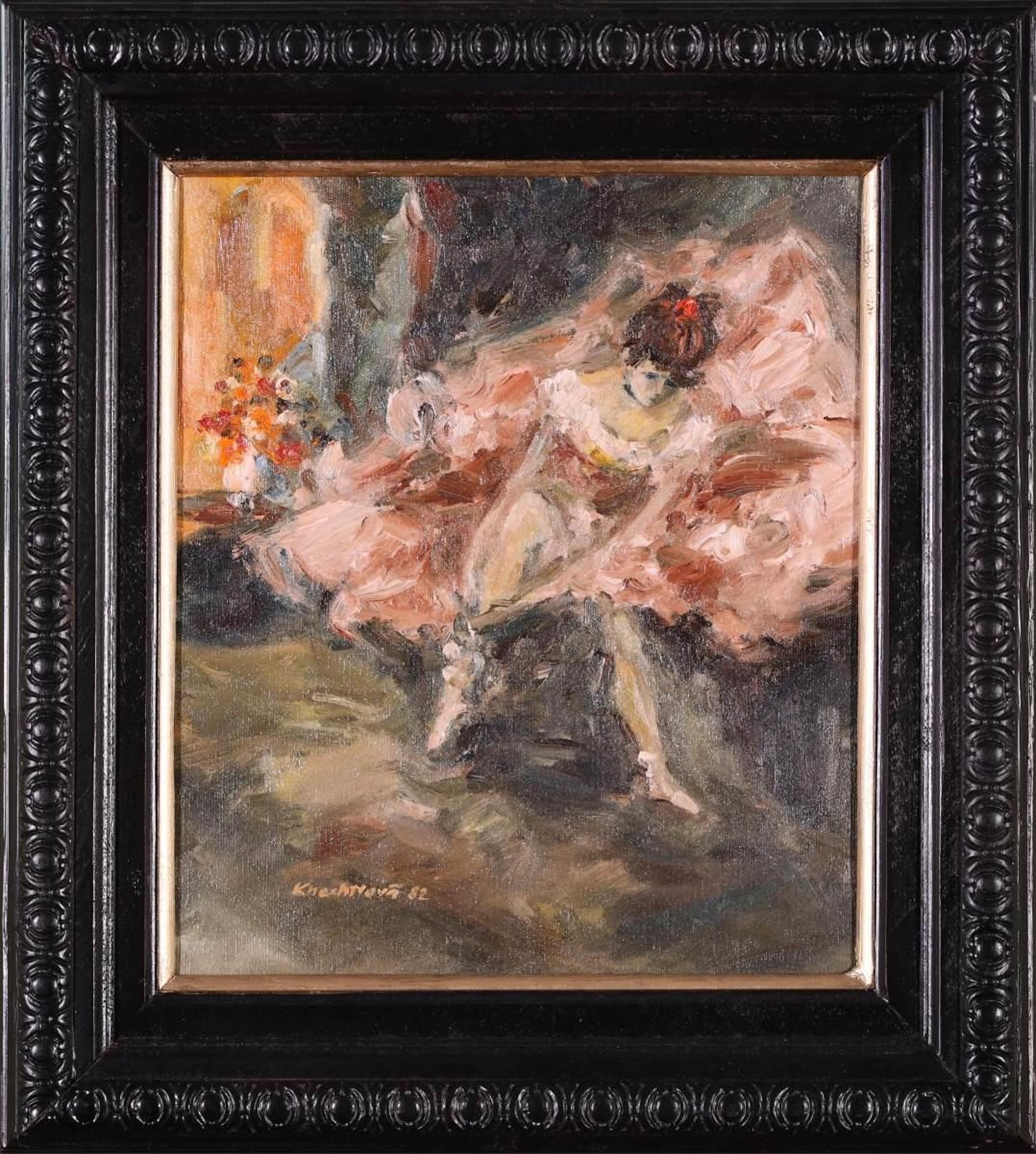 Bibiana Knechtlova (1946) - Untitled, Dancer in Pink; 1980
