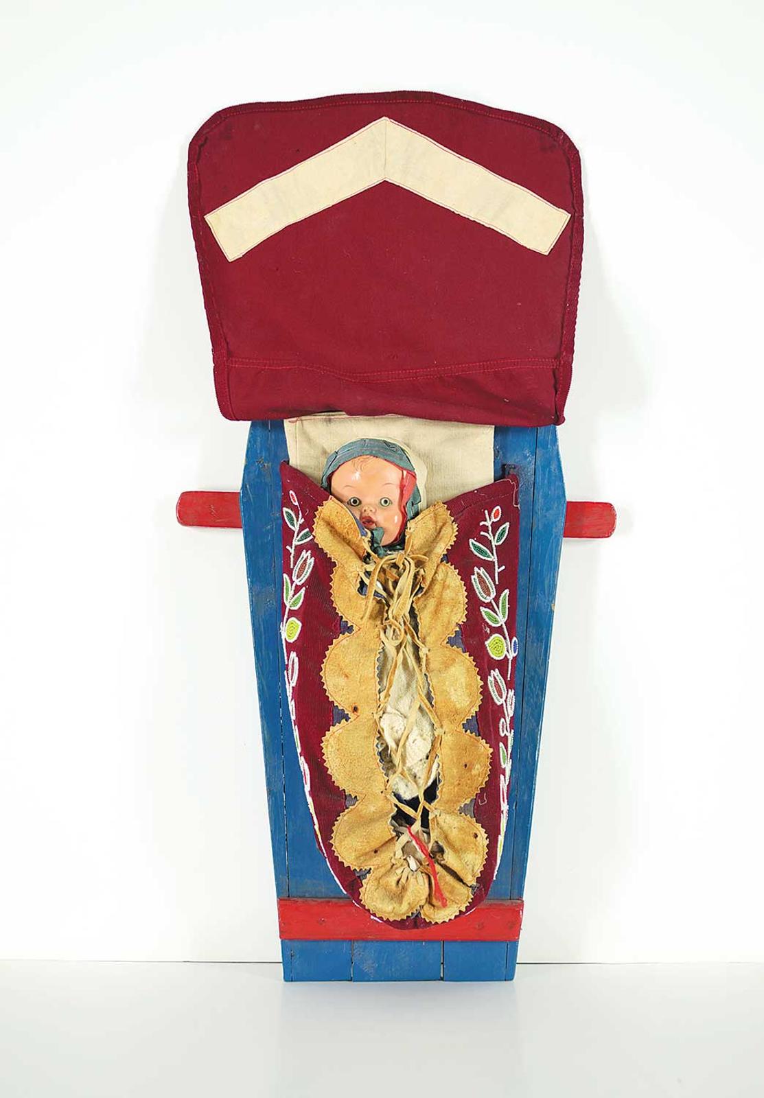 First Nations Basket School - Beaded Baby Carrier