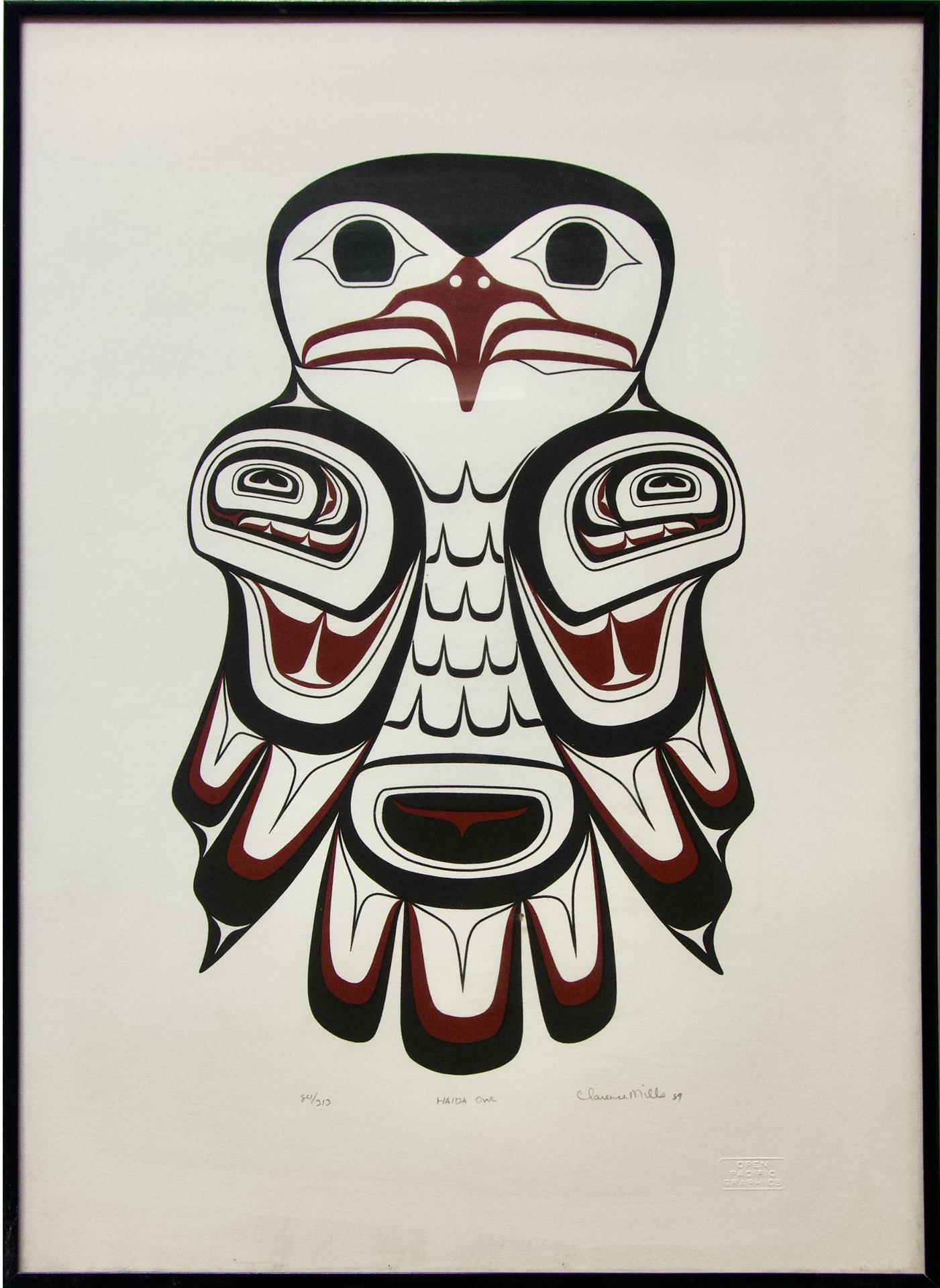 Clarence Mills - Haida Owl