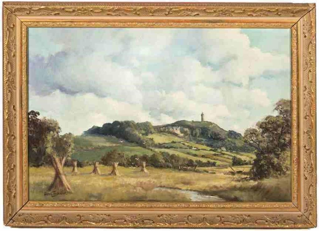 Denis Thornton (1937-1999) - Scrabo Tower, Newtownards, County Down, Northern Ireland, ca. 1970