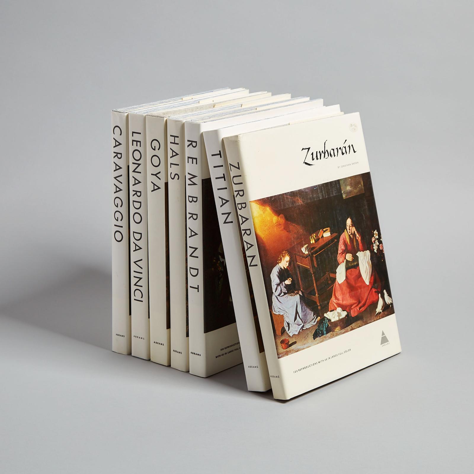 Artist Monographs - Reference Books, 7 Volumes