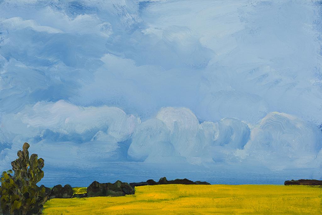 Greg Hardy (1950) - Evening Sky over Canola