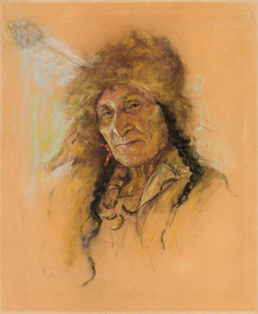 Nicholas (Nickola) de Grandmaison (1892-1978) - Portrait of an Indian Man