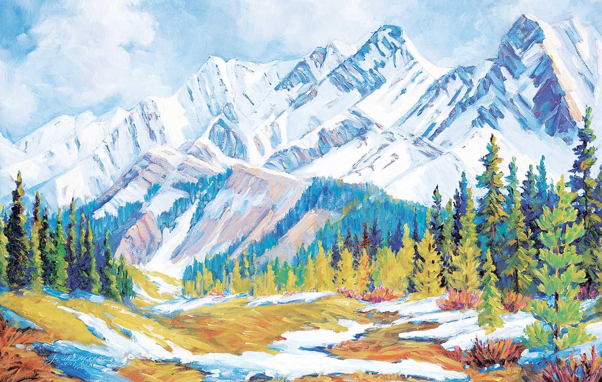 Jeanette E. McClelland - Mountain Majesty [McDougall Range]