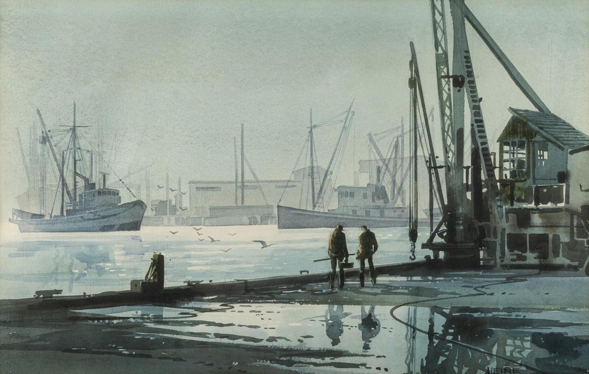 Harry Heine (1924-2004) - In For Refit