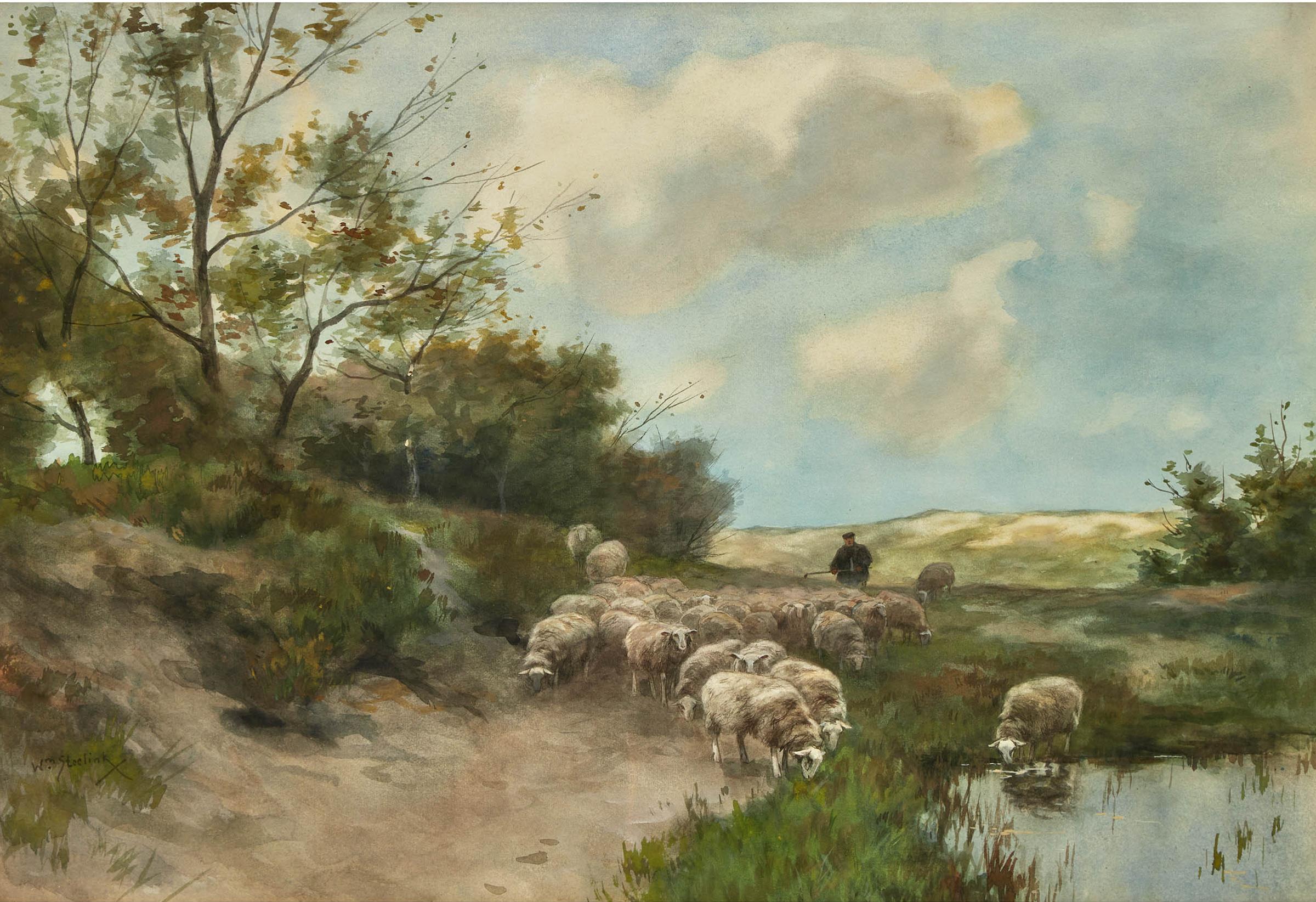 Willem Steelink Jr. - Herd Of Sheep