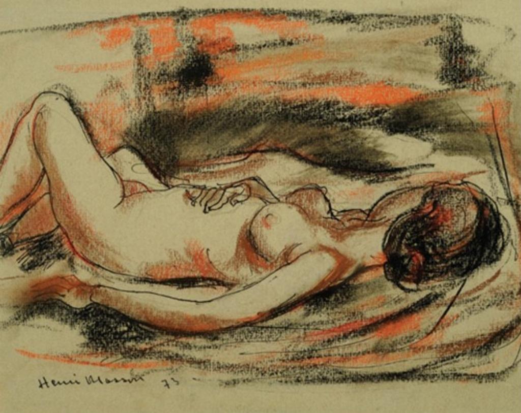 Henri Leopold Masson (1907-1996) - Resting Nude