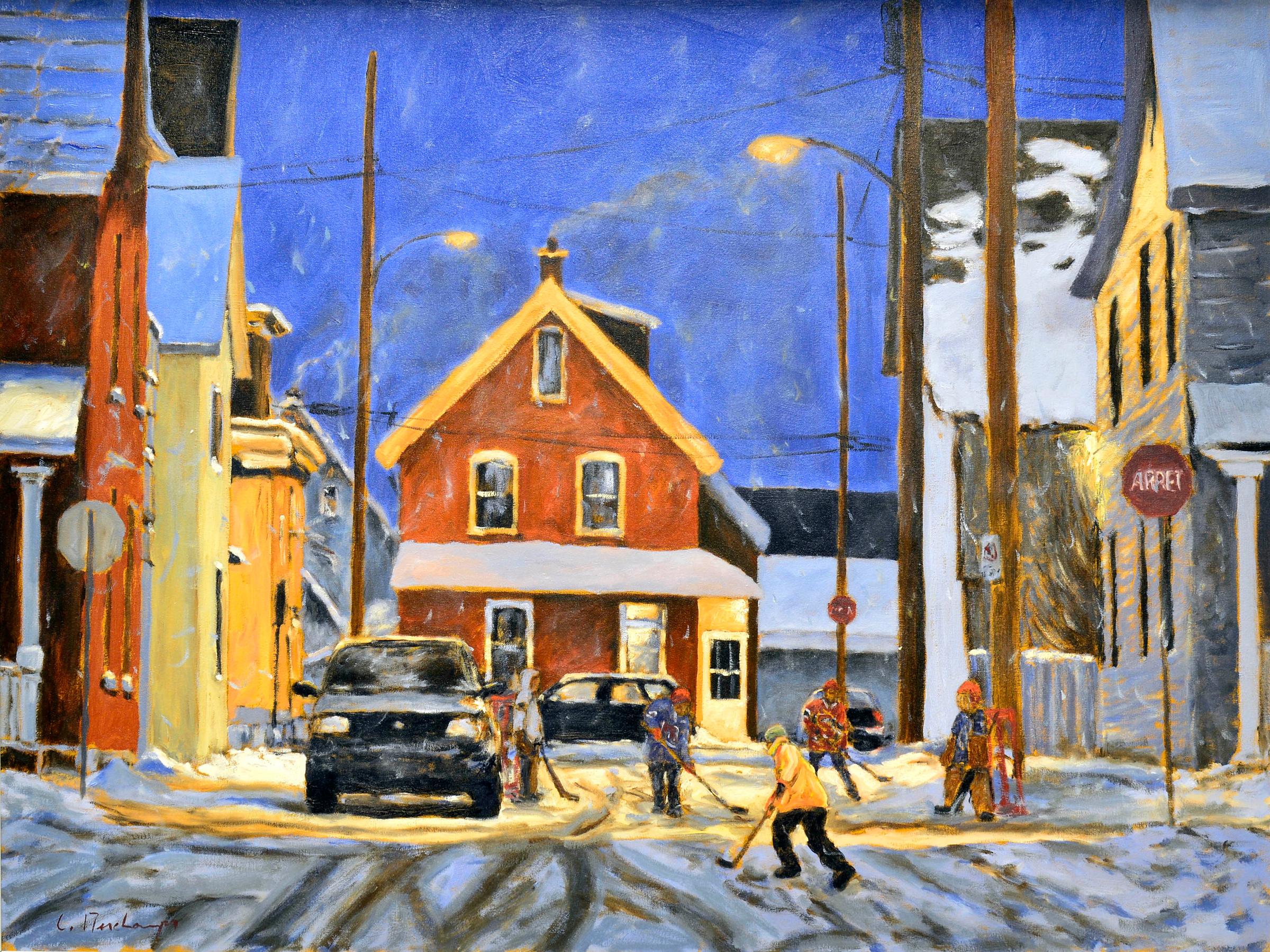 Luc Deschamps (1961-2021) - Under the street light