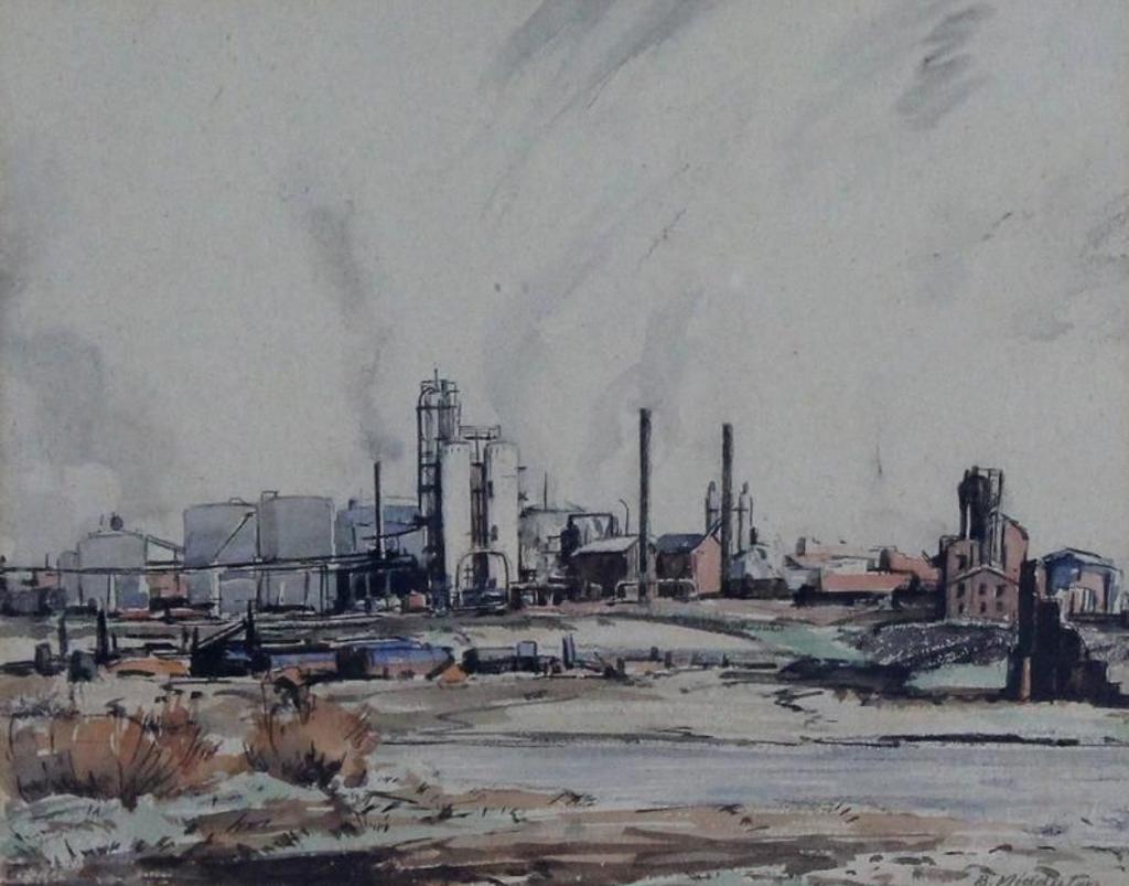 Bernard Middleton (1909-1996) - Imperial Oil Refinery
