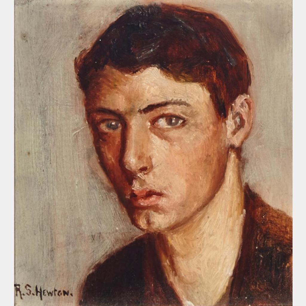 Randolph Stanley Hewton (1888-1960) - Self-Portrait