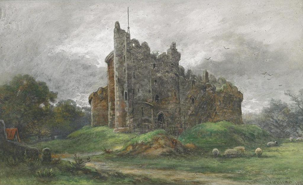 Frederick Arthur Verner (1836-1928) - Scottish Castle