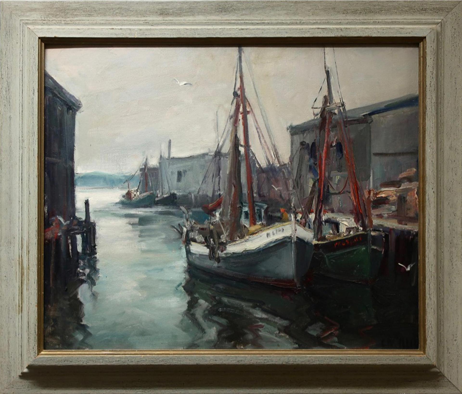 Carl W. Illig - Untitled (A Quiet Harbour - Gloucester)