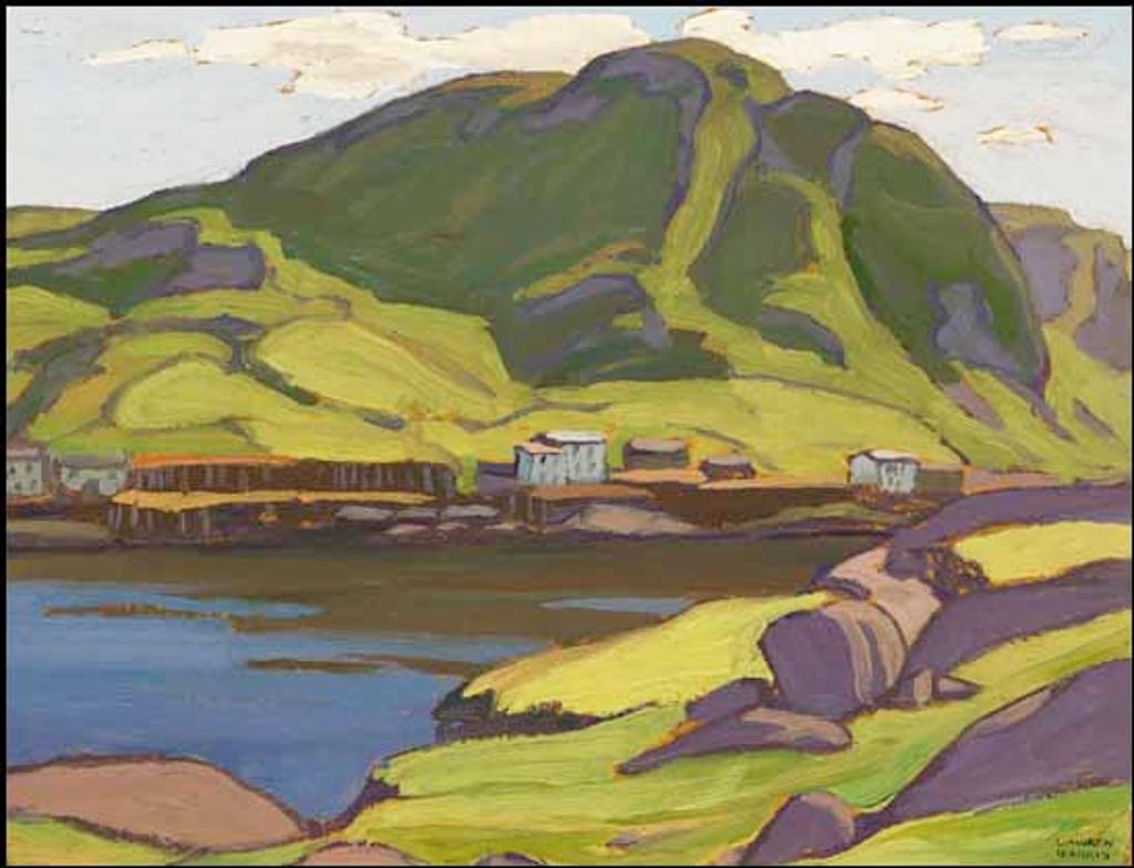Lawren Stewart Harris (1885-1970) - New Foundland [sic] Sketch