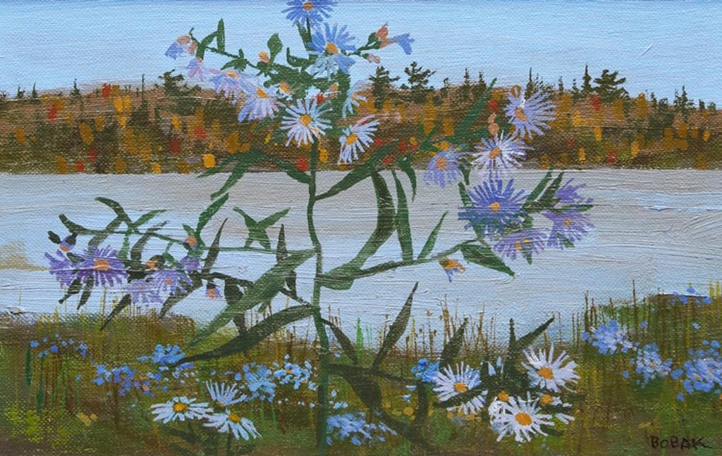 Bruno Joseph Bobak (1923-2012) - Fall Asters