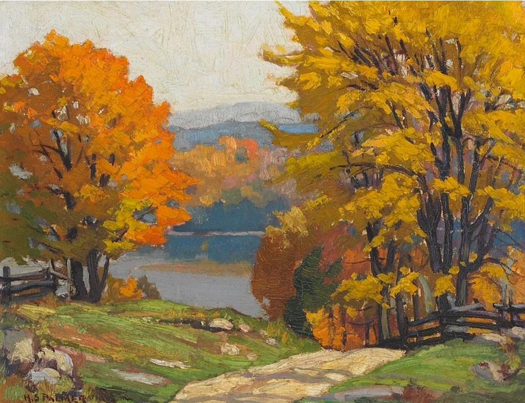 Herbert Sidney Palmer (1881-1970) - Orange And Gold, Haliburton