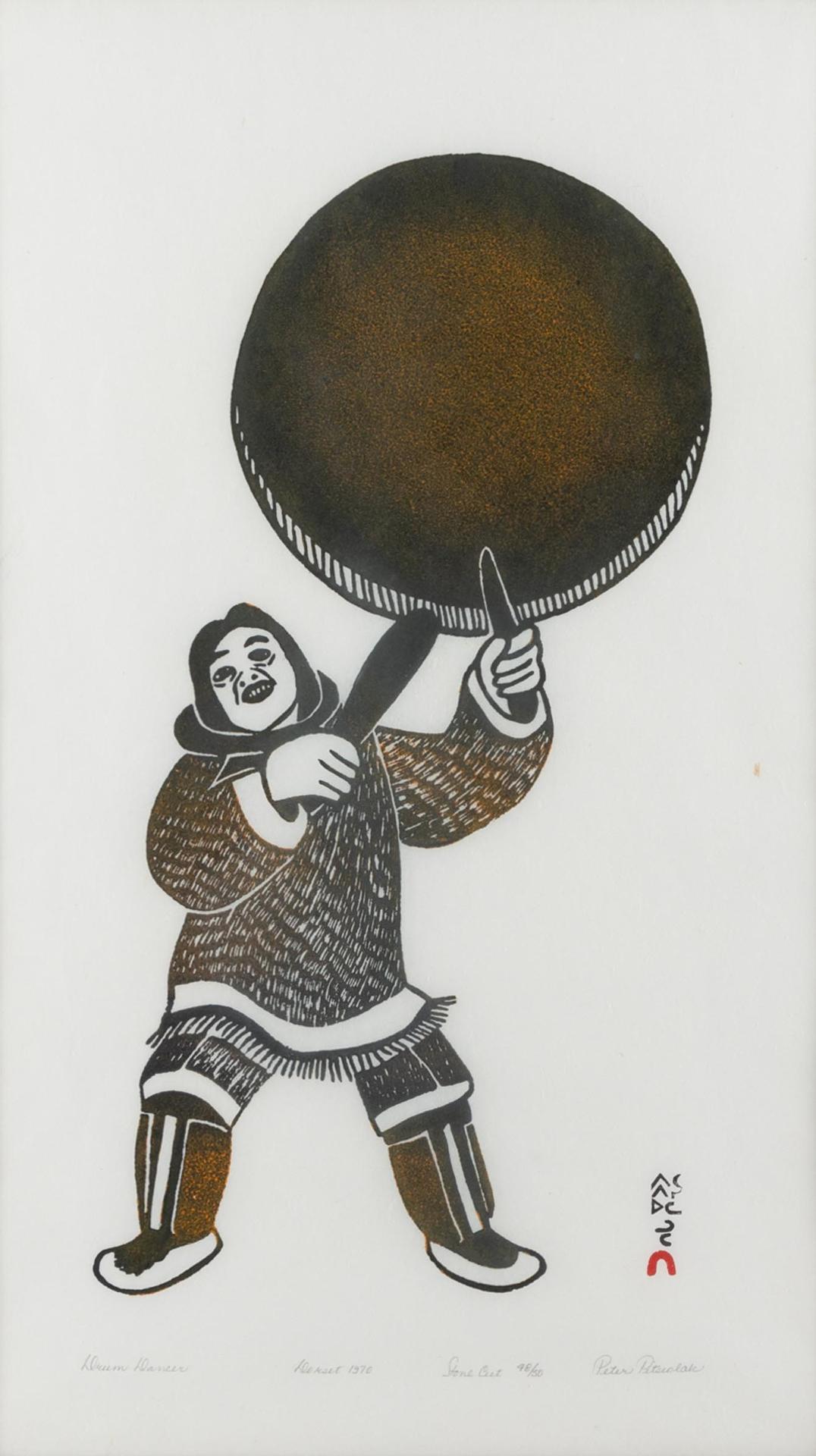 Peter Pitseolak (1902-1973) - Drum Dancer, 1970