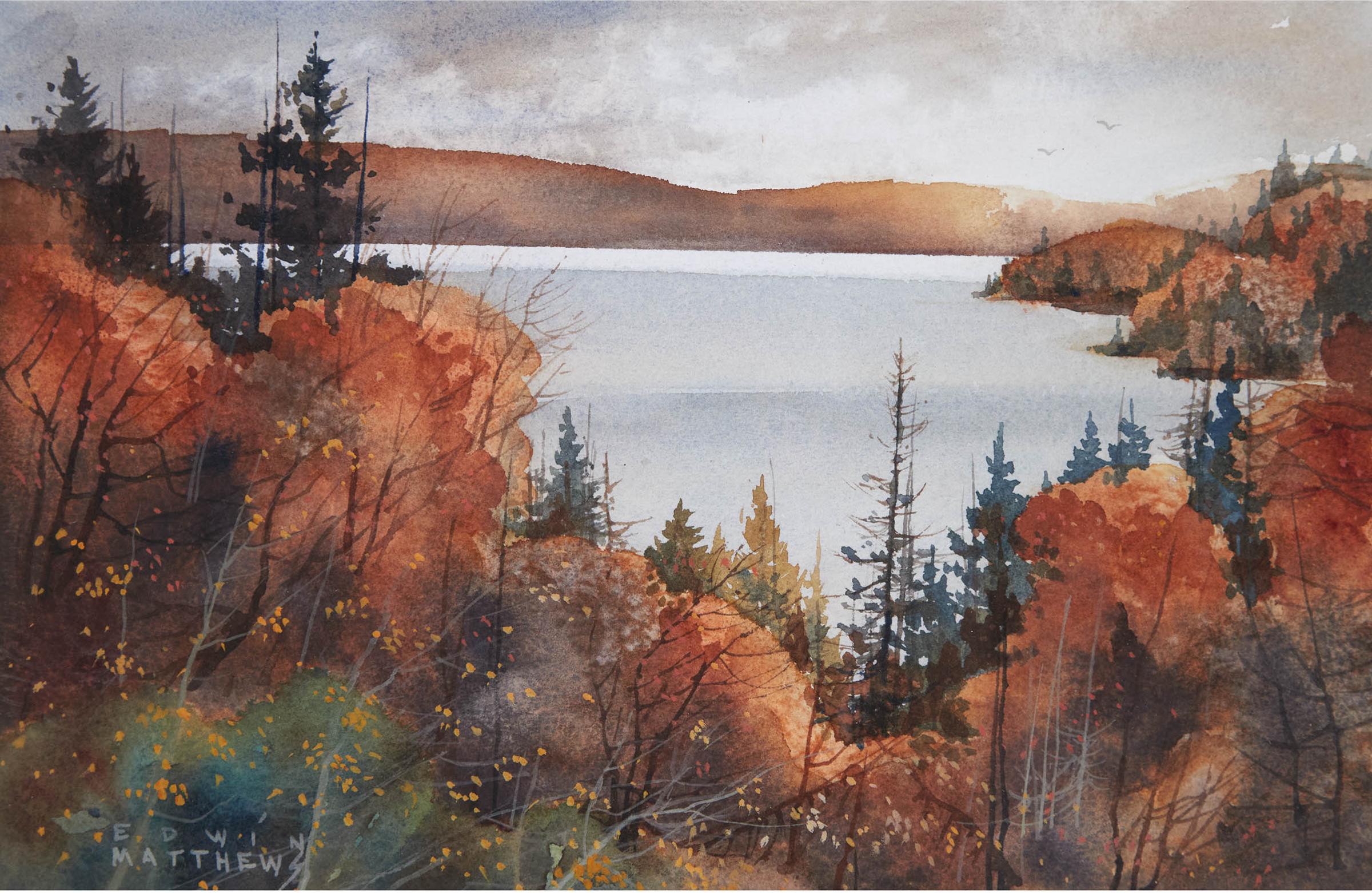 Edwin Henry Matthews (1924-2014) - October In Muskoka