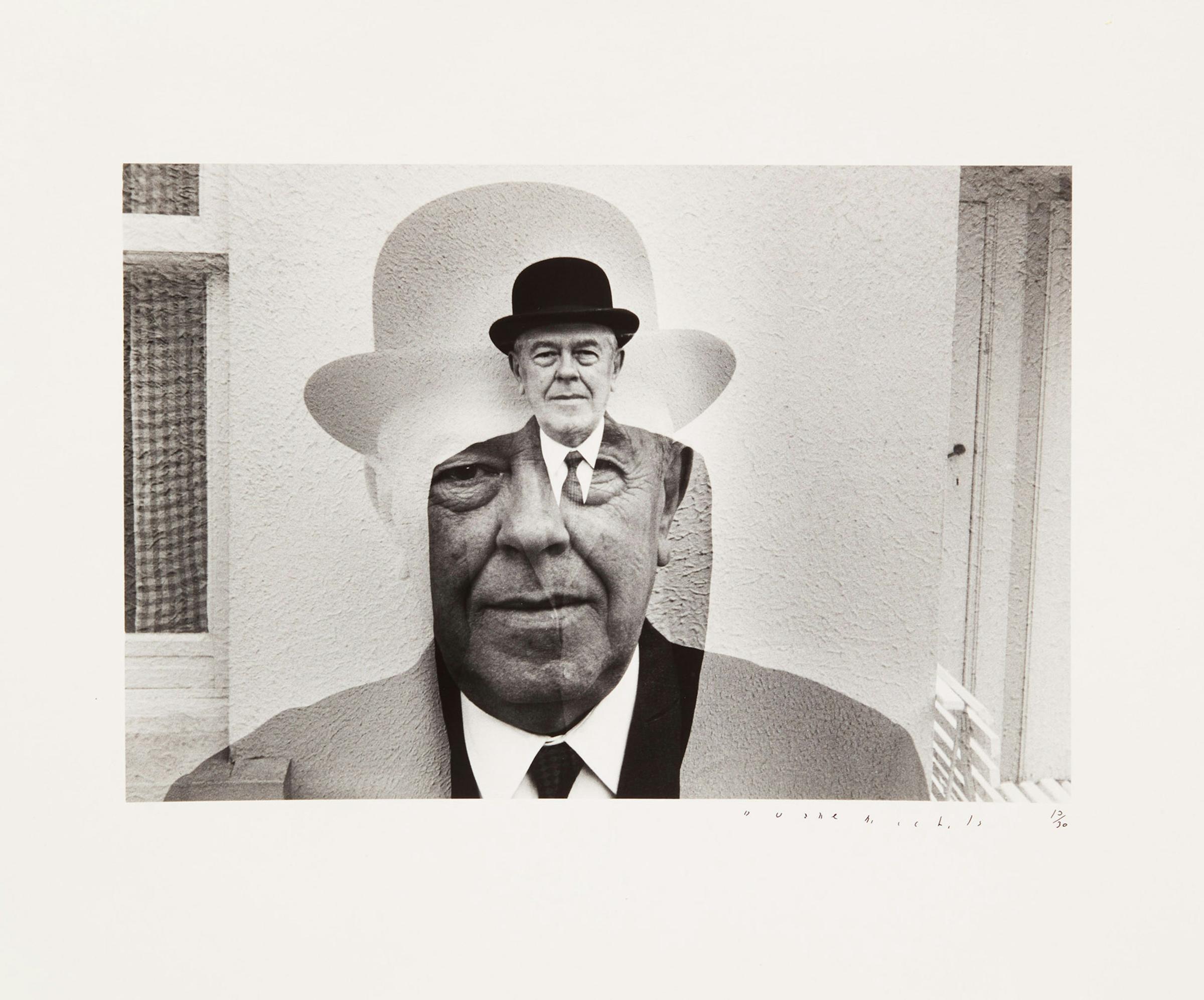 Duane Michals (1932) - A Visit with Magritte (Portfolio)