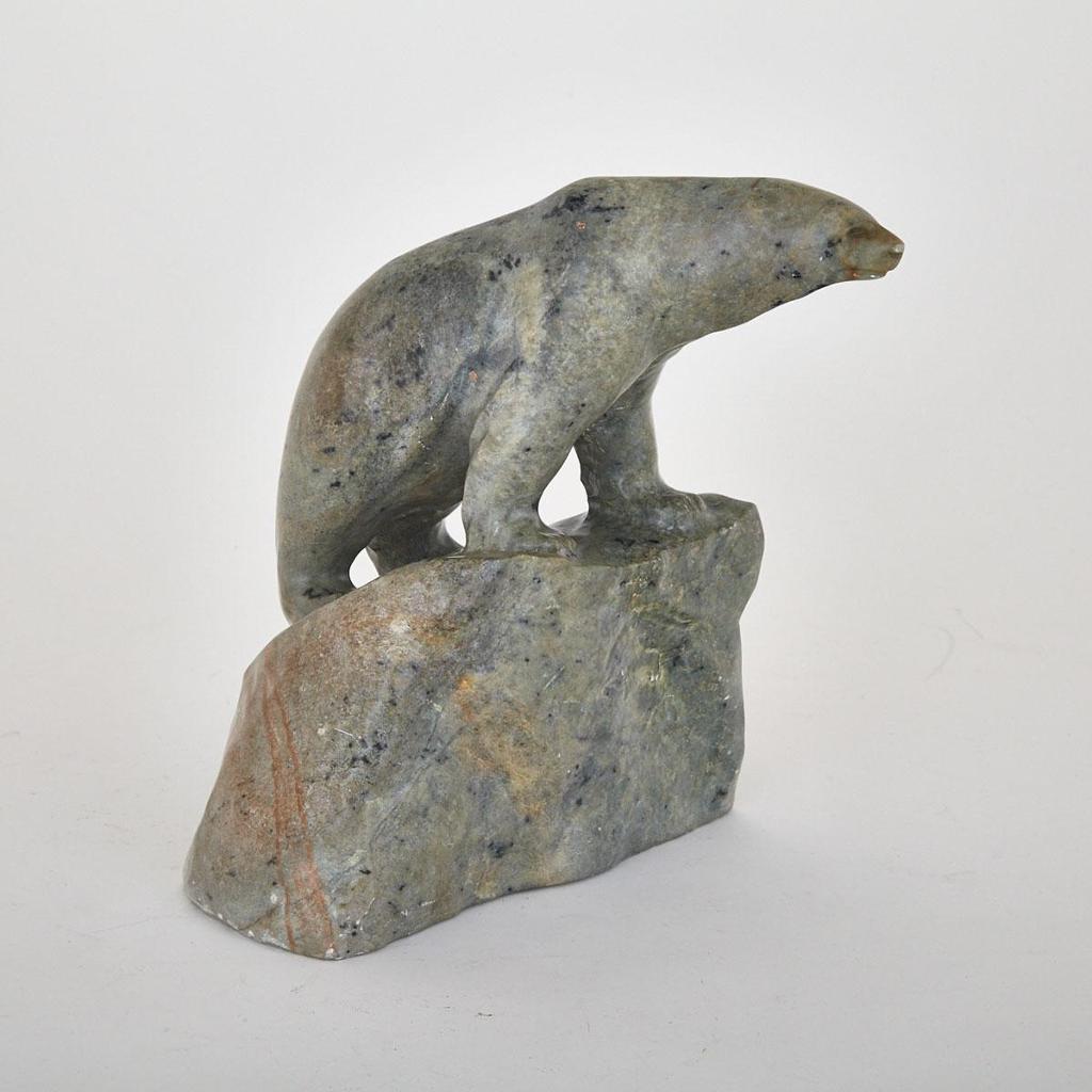 Simeonie Tatigat Siakuluk (1959) - Bear On Rock