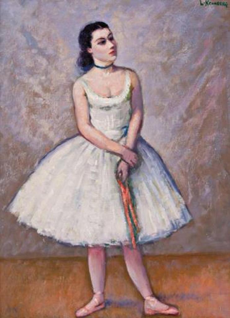 Louis Kronberg (1872-1965) - Dancer with Pink Ribbon