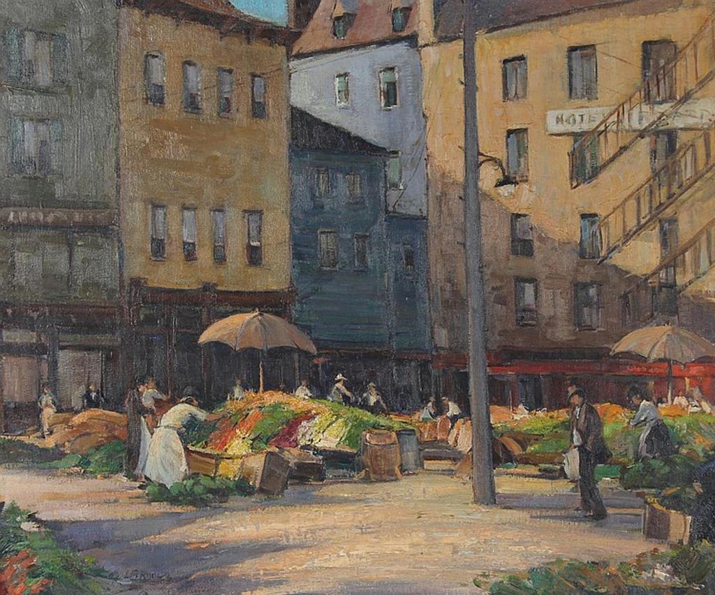 Leonard Brooks (1888-1955) - Quebec Market