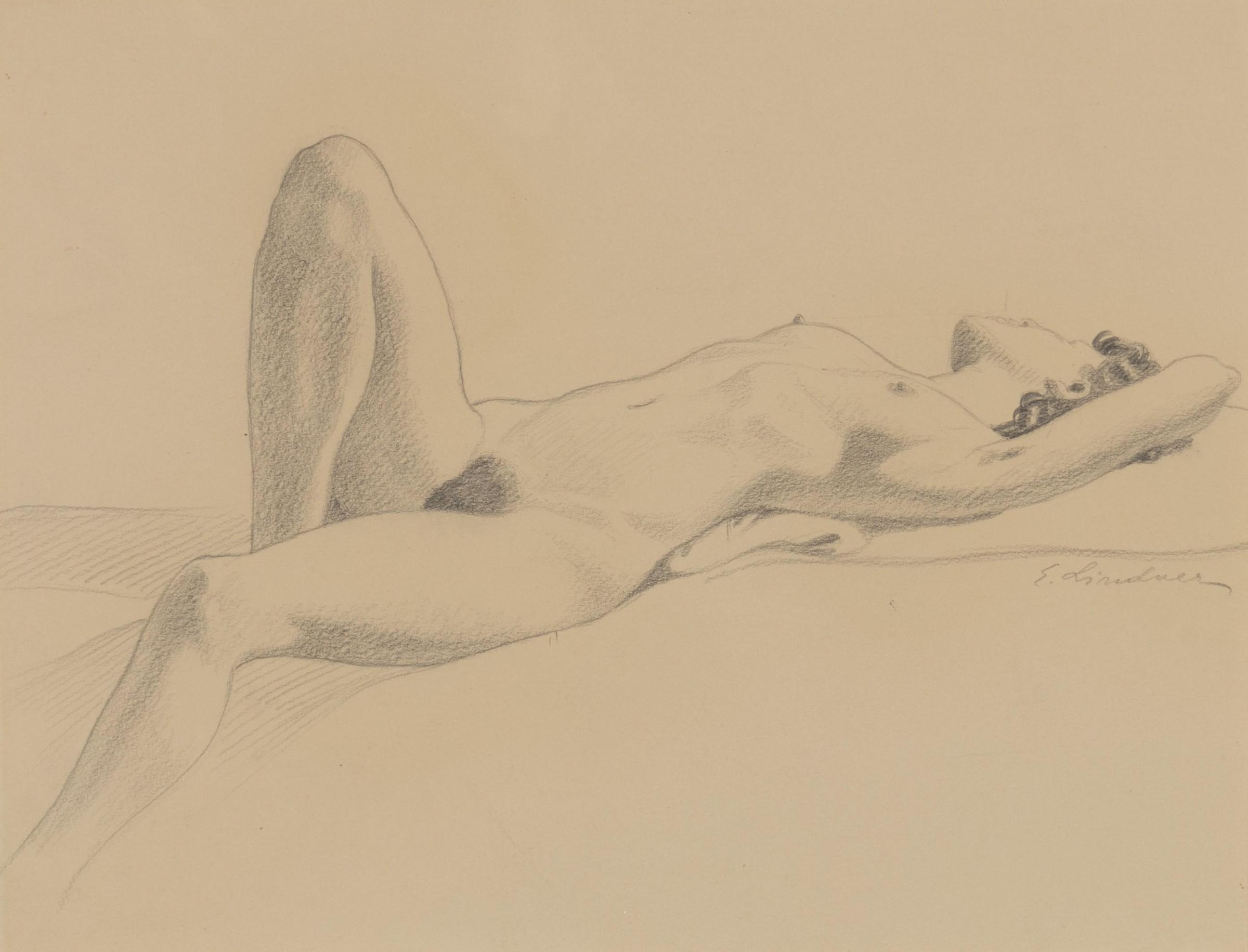 Ernest Friedrich Lindner (1897-1988) - Nude