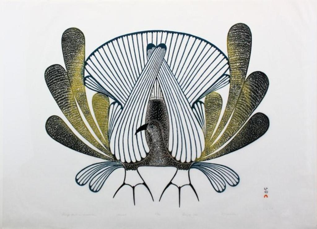 Eliyakota Samualie (1939-1987) - Large Bird in the Summertime, 1980 #3