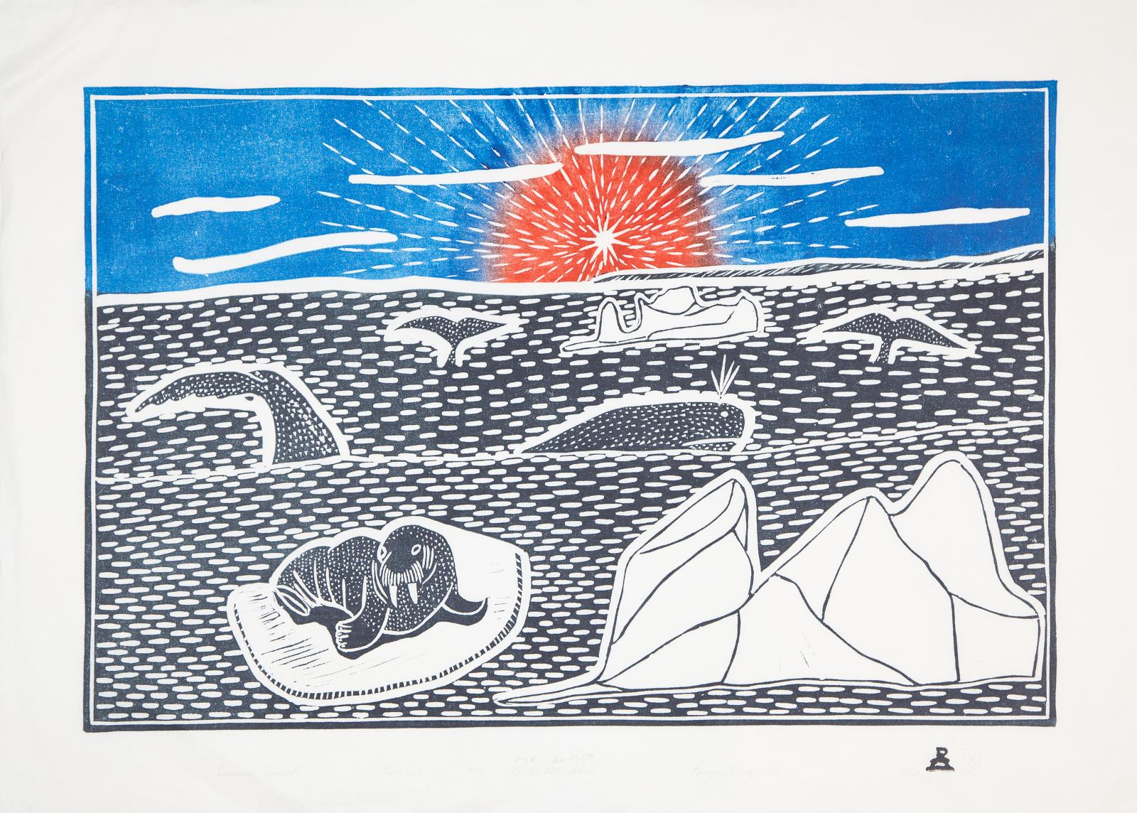 Jacoposie Tiglilk (1952) - Coasting, Summer Sunset