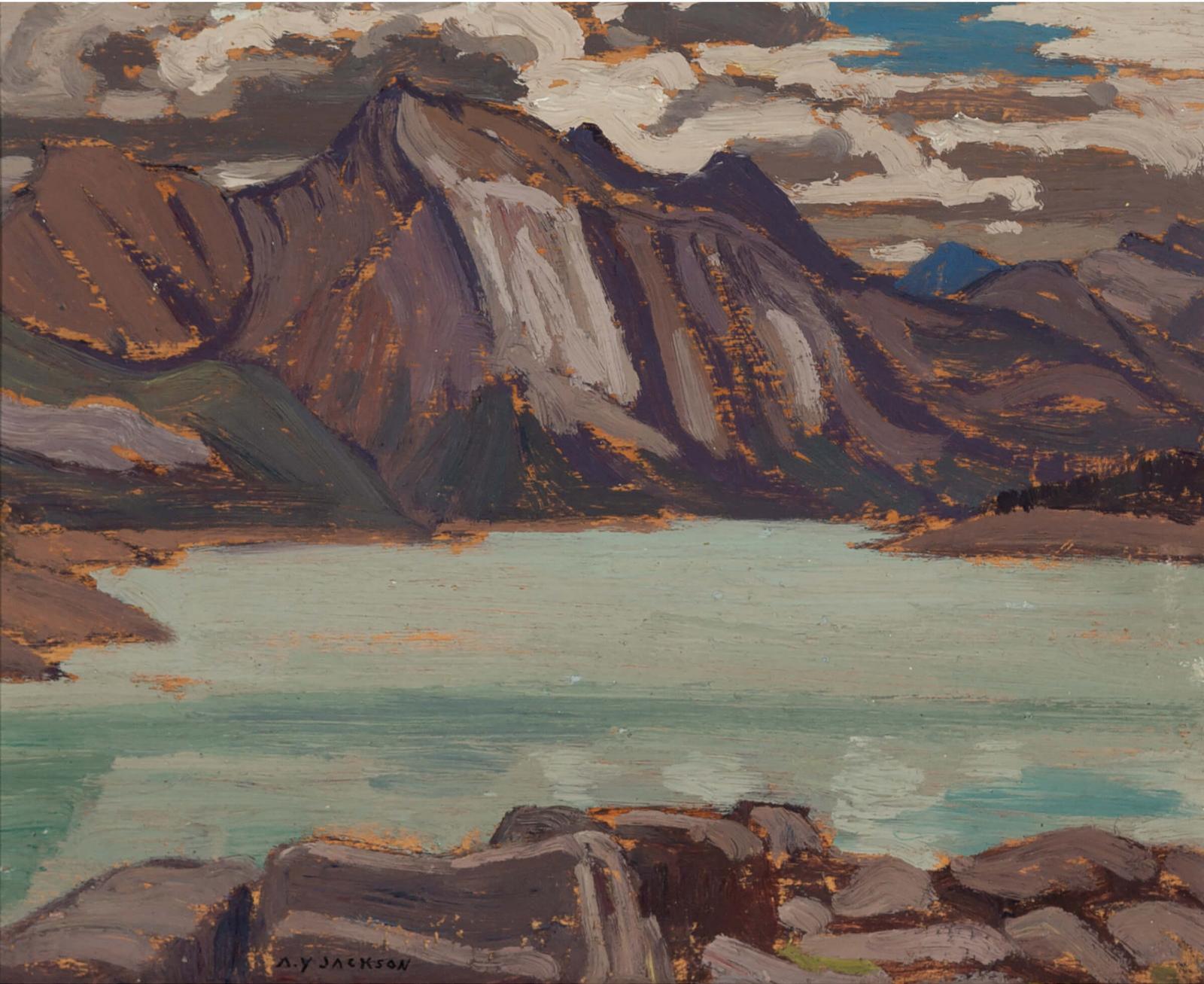 Alexander Young (A. Y.) Jackson (1882-1974) - Rocky Mountain Sketch, 1914