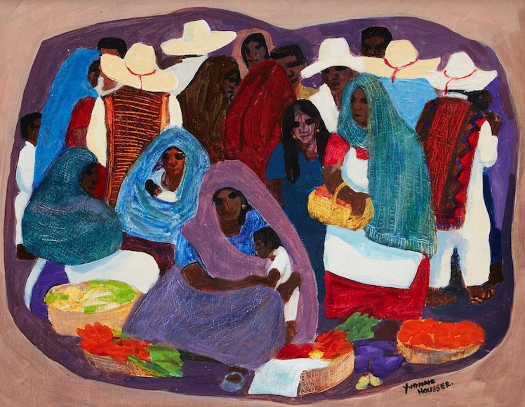Yvonne Mckague Housser (1897-1996) - In the Zocola, Mexico