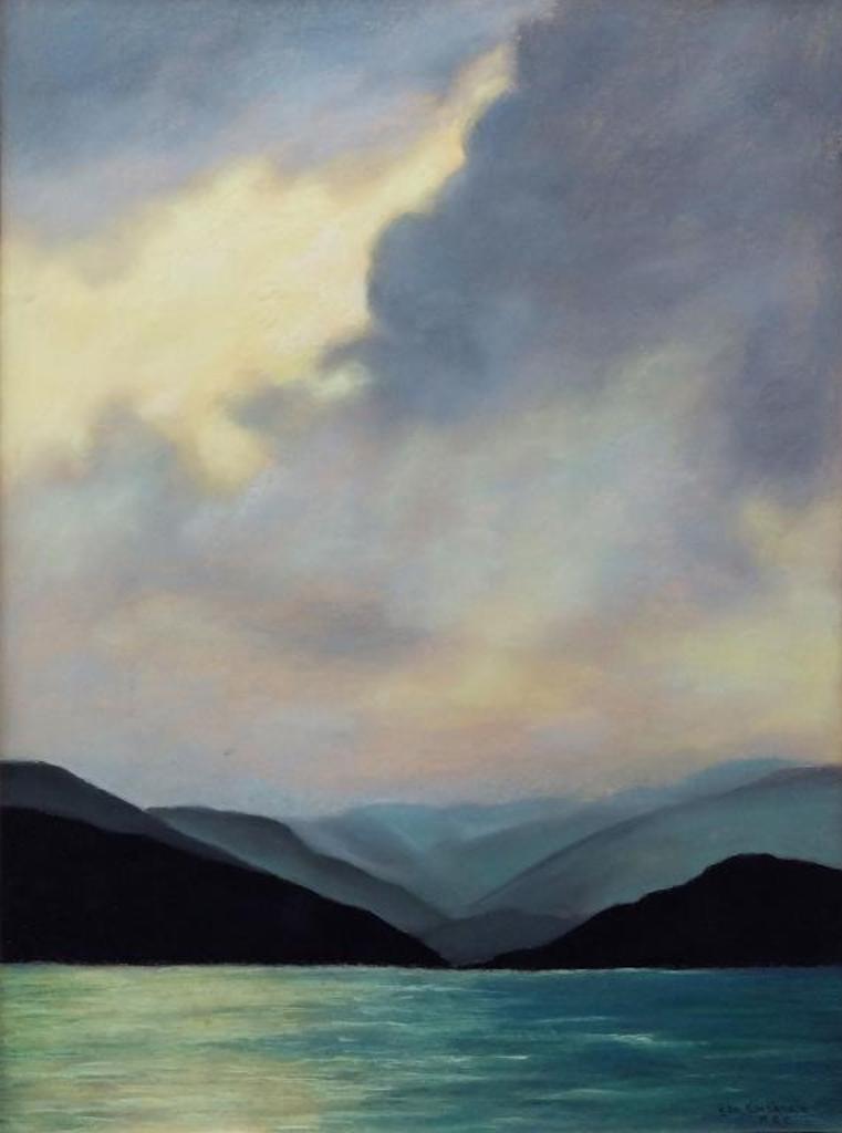 Rita Mackenzie - Sunset in the Gulf of Alaska, September 25th, 1989