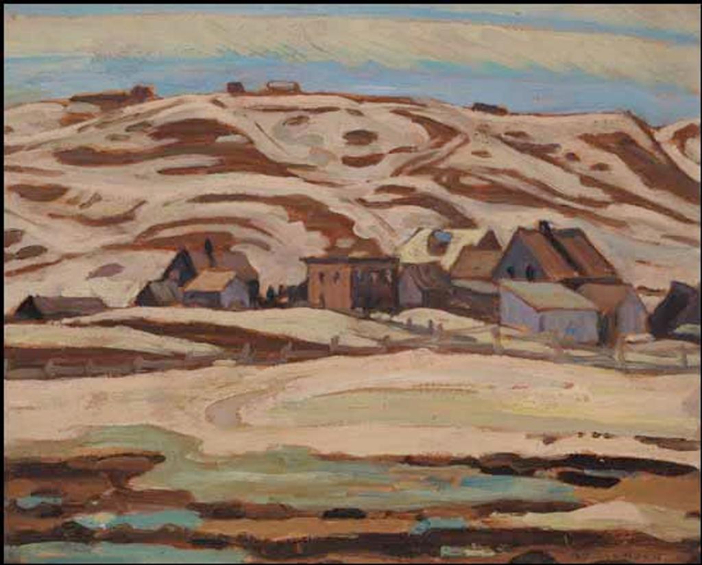 Alexander Young (A. Y.) Jackson (1882-1974) - Early Spring, Saint-Fabien