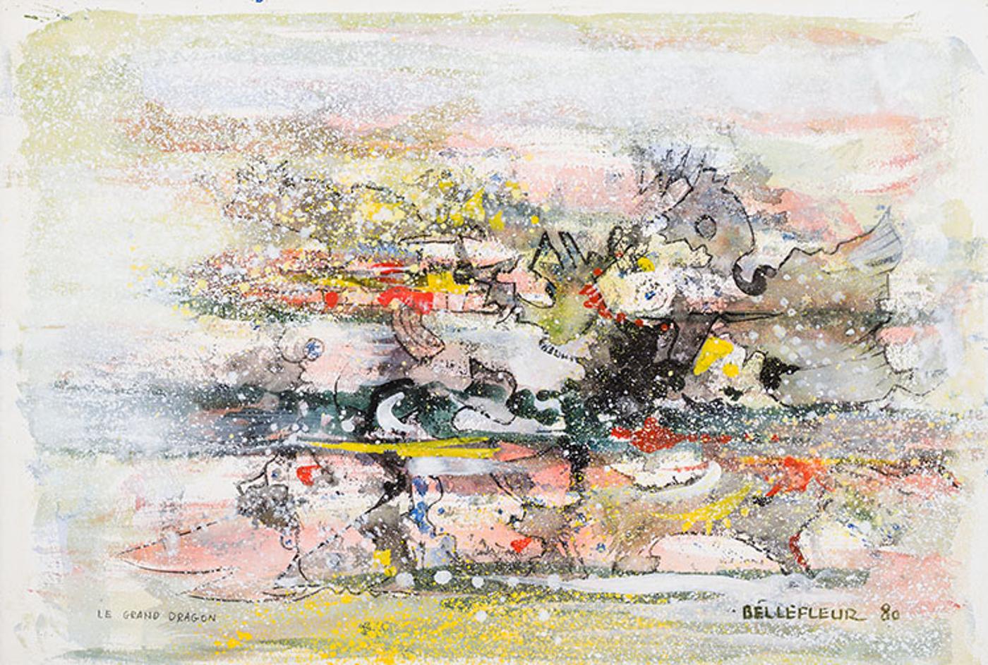 Léon Bellefleur (1910-2007) - Le grand dragon