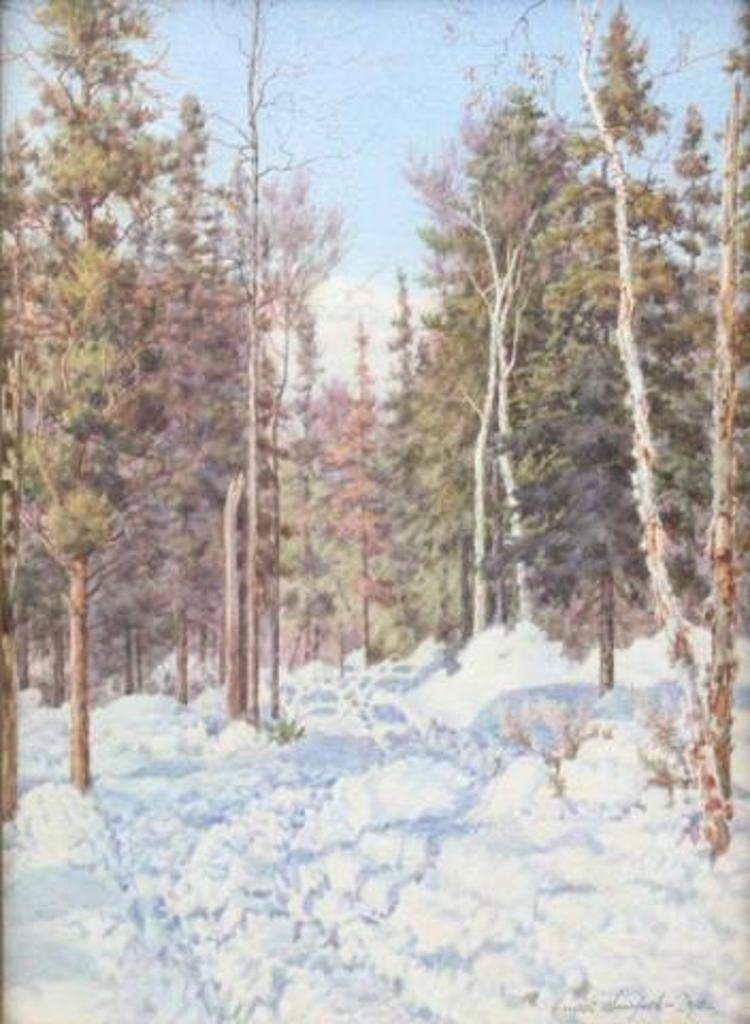 Ernest Sawford-Dye (1873-1965) - Forest in Winter