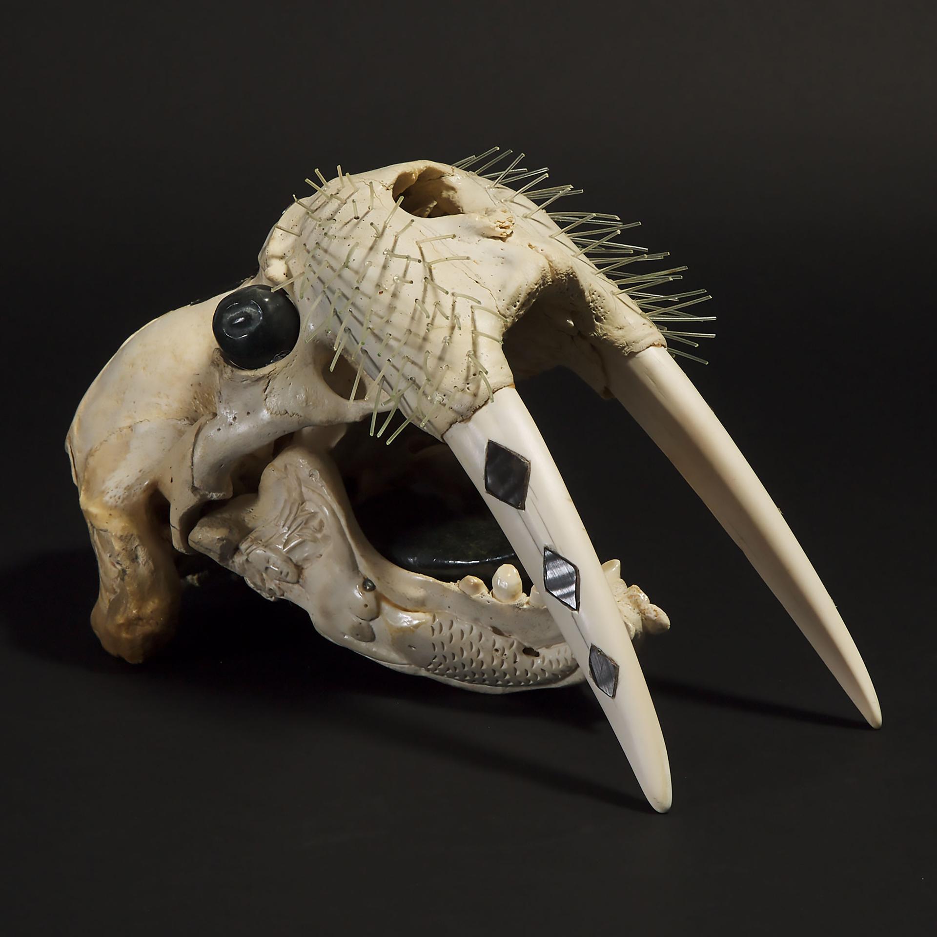 Tommy Qaqqasiq - Walrus Skull